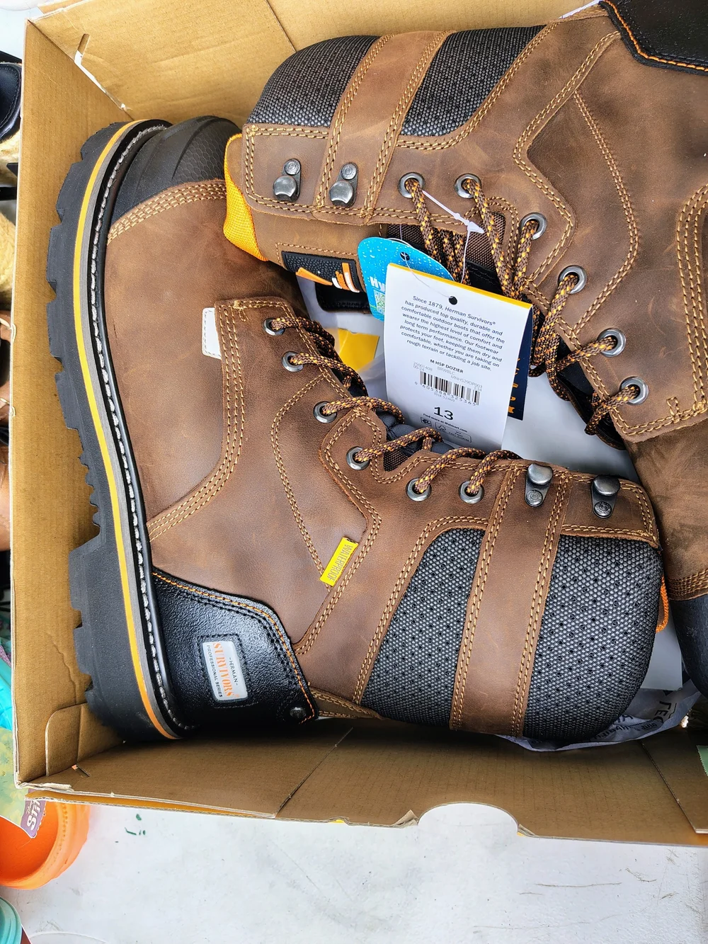 Herman Survivors Professional Men's Dozier Waterproof 8